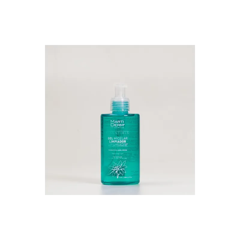 Martiderm Gel Micelar Limpiador, 200ml.