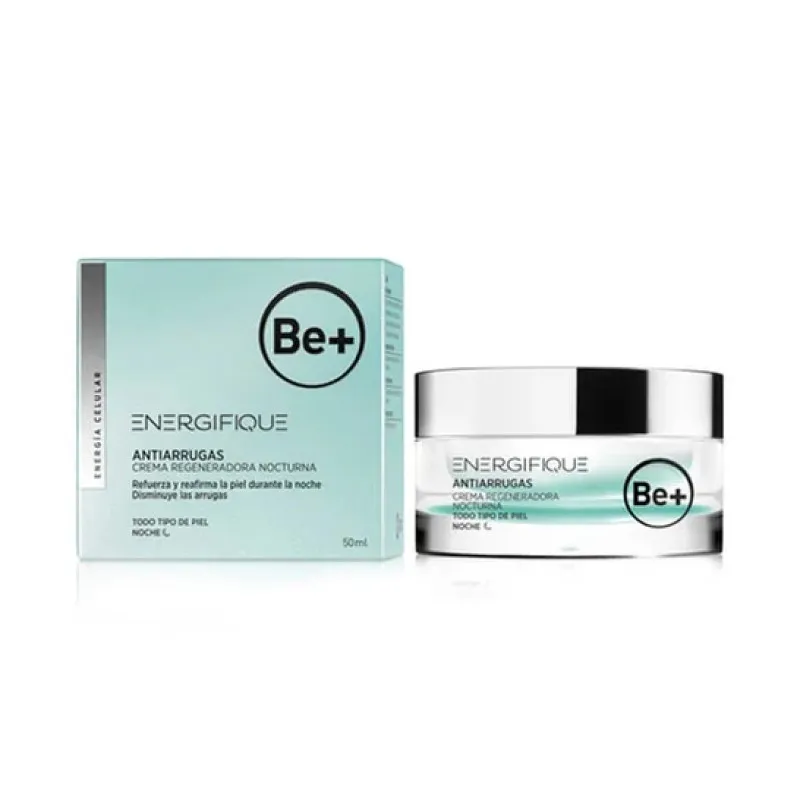 BE+ Energifique antiarrugas crema noche regenadora, 50 ml BE+ Energifique antiarrugas crema noche regenadora, 50 ml