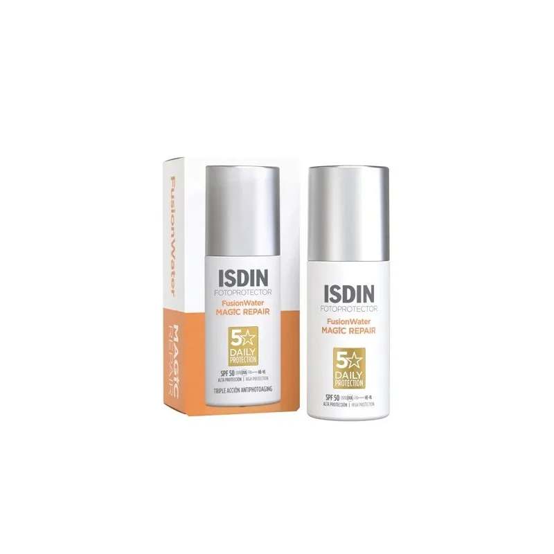 Isdin fotoprotector Fusion Water MAGIC Repair SPF 50, 50 ml