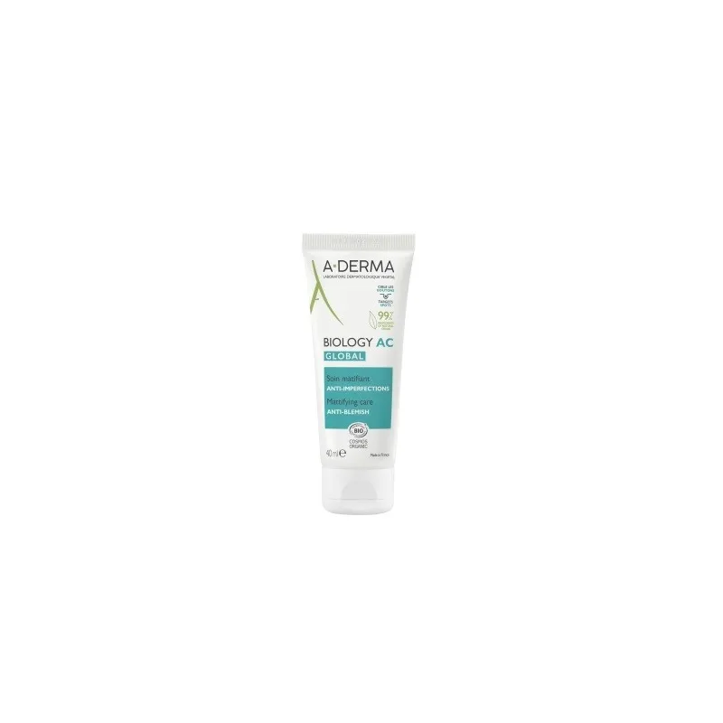 A-Derma Biology AC global cuidado matificante anti-imperfecciones, 40 ml A-Derma Biology AC global cuidado matificante anti-imperfecciones, 40 ml