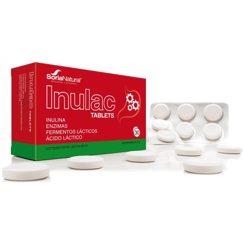 Soria Natural Inulac, 30 comprimidos