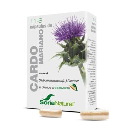 Soria Natural 11-S Cardo Mariano, 30 capsulas