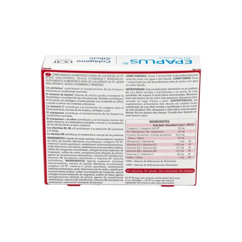 Epaplus AEpaplus Arthicare Intensive UCII información Epaplus AEpaplus Arthicare Intensive UCII información