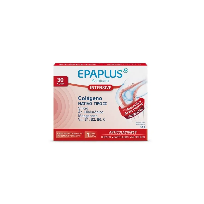 Eaplus Arthicare Intensive Colageno Nativo Tipo II, 30 comprimidos