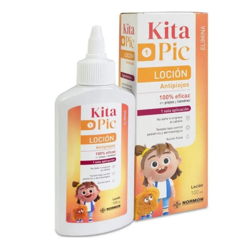 Kitapic locion antipiojos, 100 ml Kitapic locion antipiojos, 100 ml