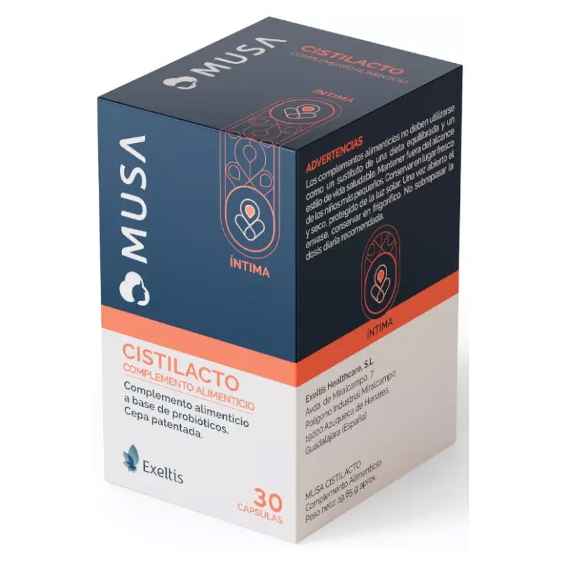 Exeltis Musa Cistilato, 30 capsulas