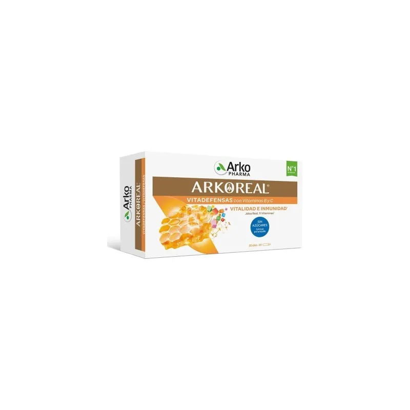 ARKOREAL JALEA REAL 1000MG LIGHT 20 UNIDOSIS