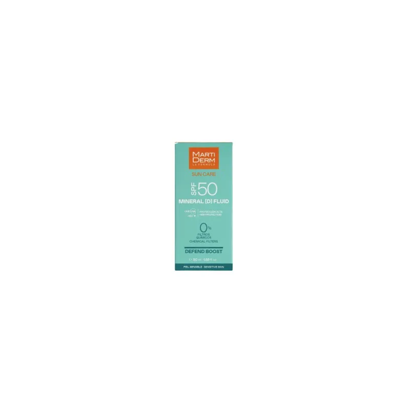 Martiderm SPF50 mineral D fluid, 50 ml Martiderm SPF50 mineral D fluid, 50 ml