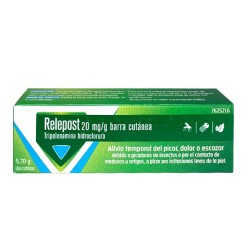 Relepost 20 mg/g barra cutánea, 5,7 g