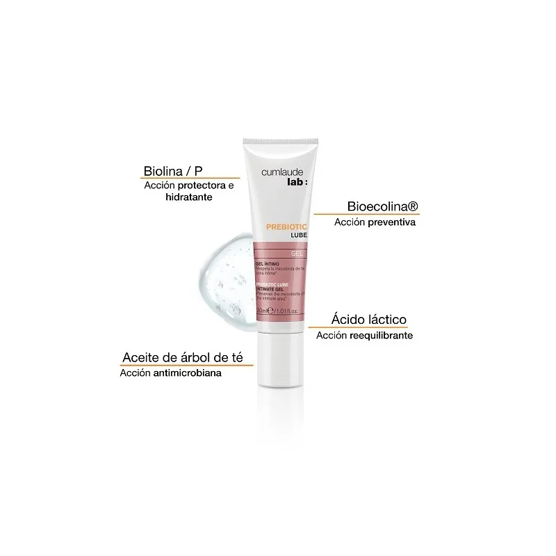 Cumlaude Lab Prebiotic Lube lubricante propiedades