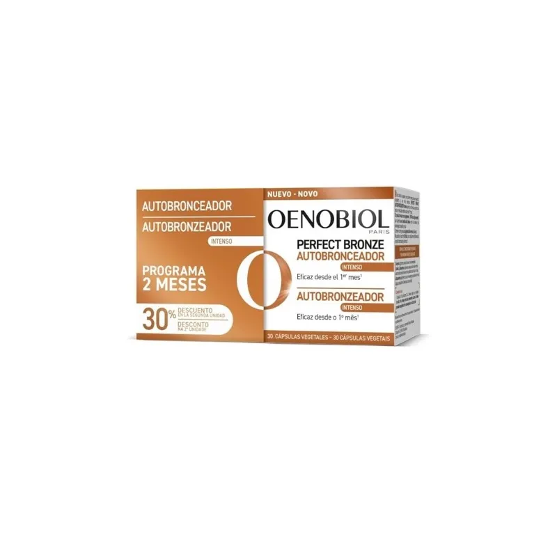 Oenobiol Autobronceador oferta duplo, 2x30 cápsulas