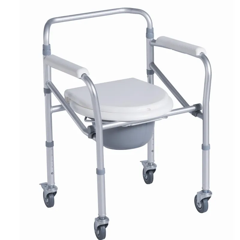 Silla Con Inodoro Plegable C/Ruedas 3-1 Dr. Aouf Silla Con Inodoro Plegable C/Ruedas 3-1 Dr. Aouf