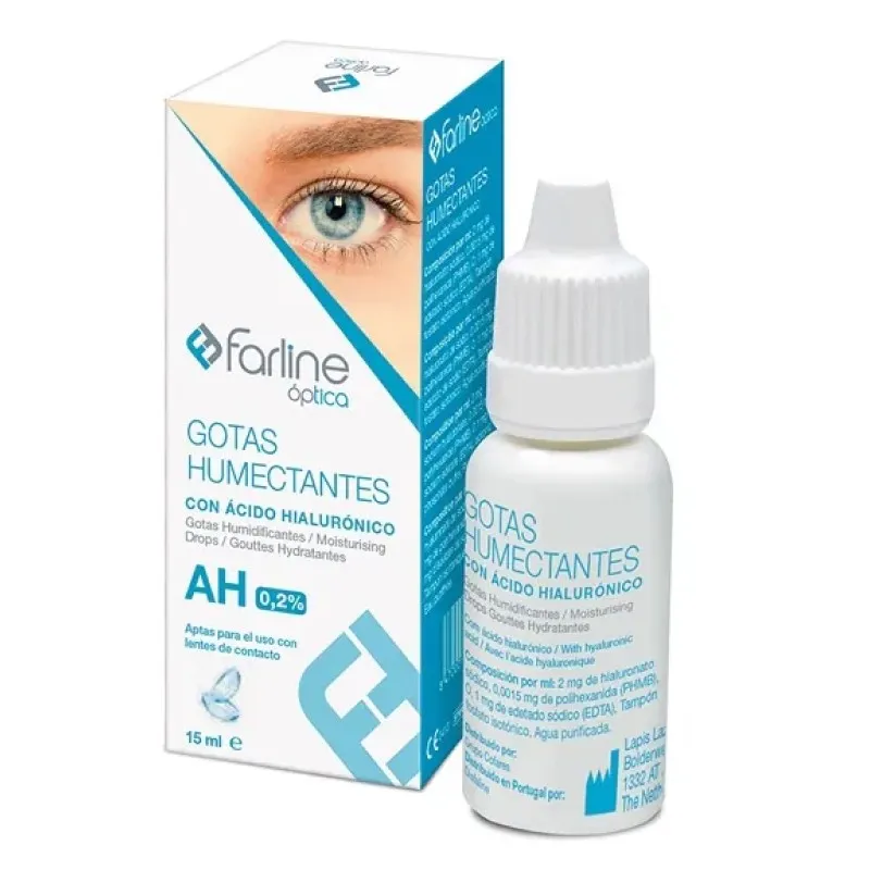 Farline Gotas Humectantes 0,2 AH, 15 ml Farline Gotas Humectantes 0,2 AH, 15 ml