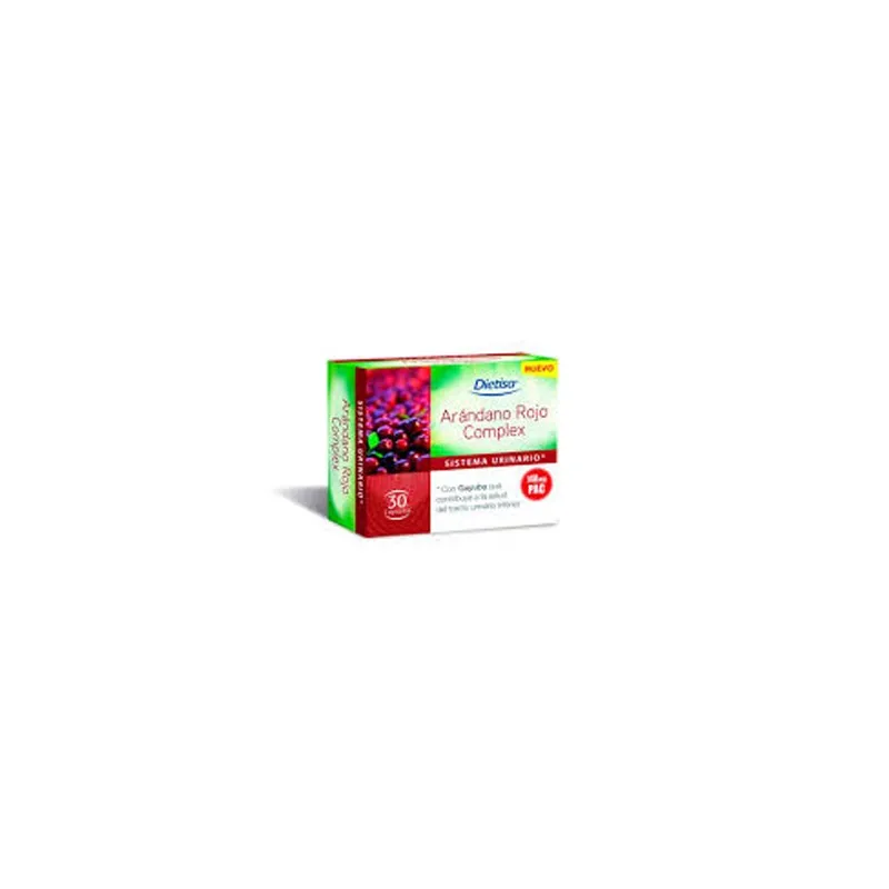 Dietisa Arándano Rojo Complex 30 cápsulas | Farmacia Barata