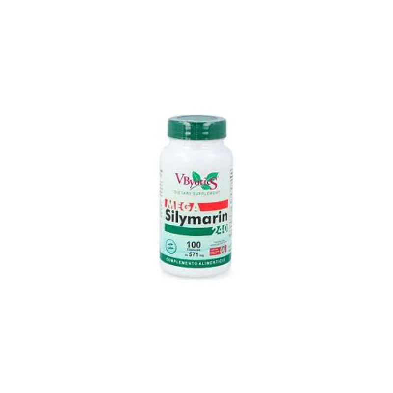 Vbyotics Mega Silimarina 240 mg 100 cápsulas | Farmacia Barata