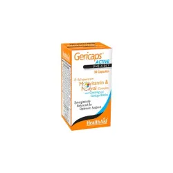 Health Aid GeriCaps Active, 30 Cápsulas