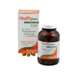 Health Aid Healthy Mega, 60 comprimidos.