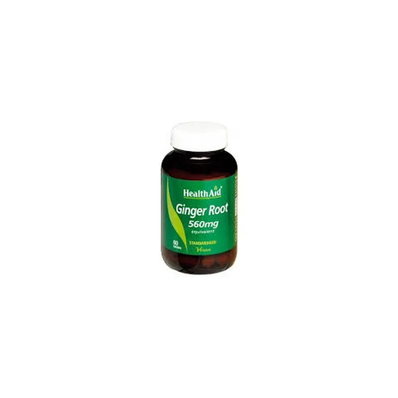 Jengibre Raíz 560 mg 60 comp | Farmacia Barata