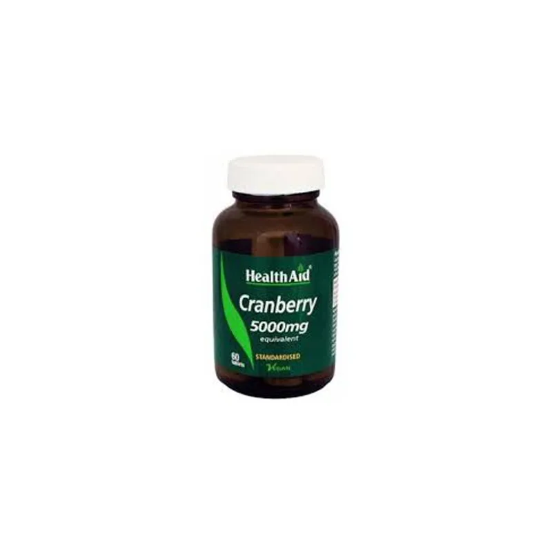 Health Aid Arándano Rojo 5000 mg 60 comprimidos | Farmacia Barata