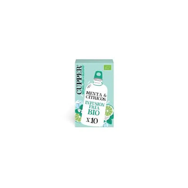 Cupper Infusión Fría Menta y Cítricos Bio | Farmacia Barata