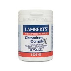 Lamberts Cromo Complex, 60 comprimidos