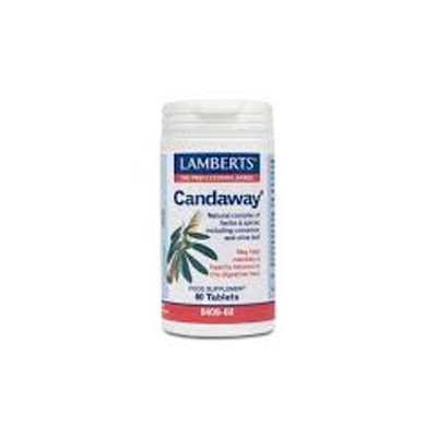 Lamberts Candaway, 60 comprimidos (Canela y Hoja de Olivo)