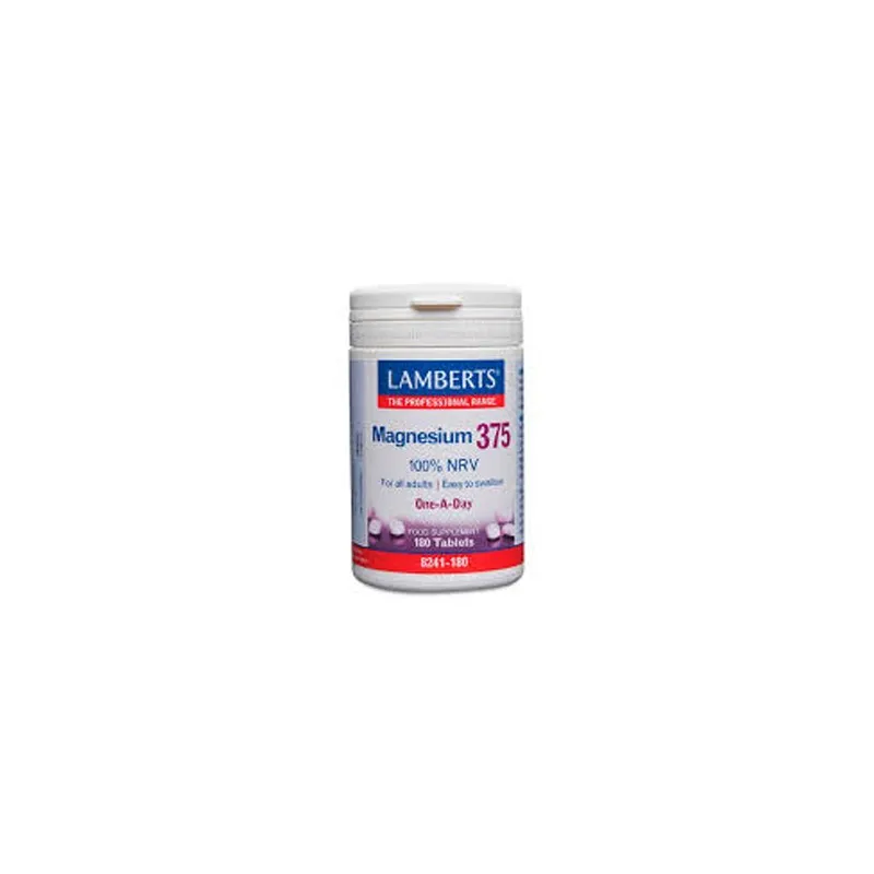 Lamberts Magnesio, 180 tabletas de 375mg | Farmacia Barata