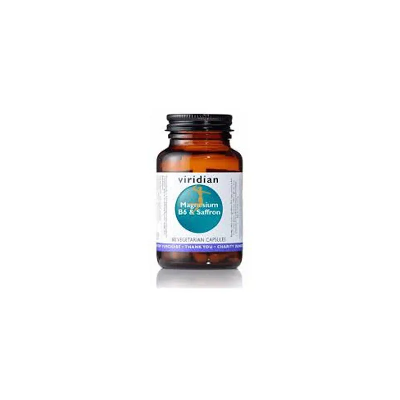 Magnesio + B6 + Azafrán 60 Cápsulas | Farmacia Barata