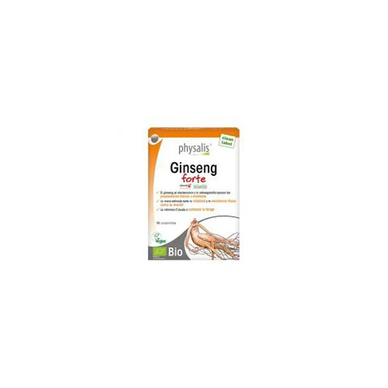 Physalis Ginseng Forte 30 comprimidos | Farmacia Barata Physalis Ginseng Forte 30 comprimidos | Farmacia Barata