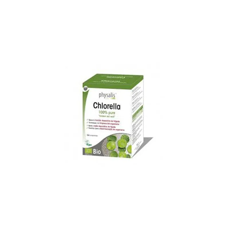 Physalis Chlorella Bio, 200 comprimidos | Farmacia Barata