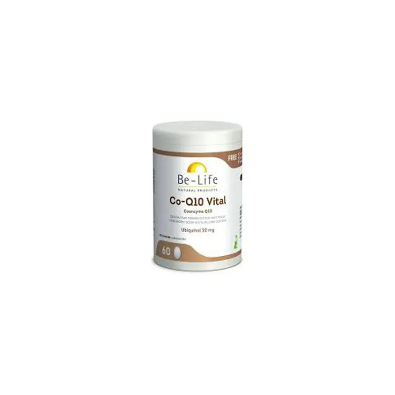 Be-Life Coenzima Q10 Vital, 60 Cápsulas | Farmacia Barata