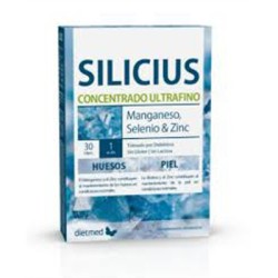 Dietmed Silicius Concentrado Ultrafino, 30 cápsulas.