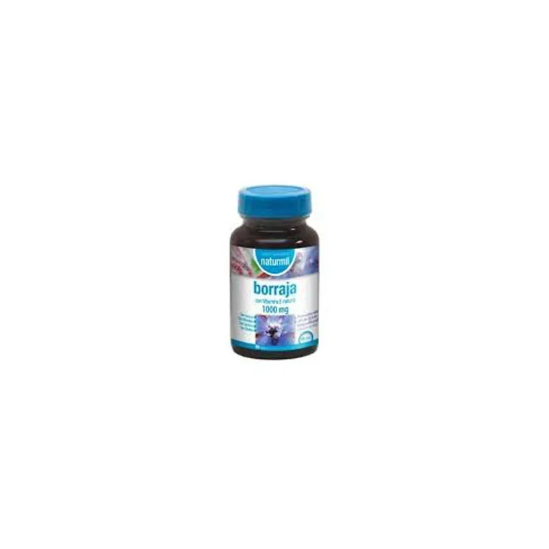 Naturmil Borraja 1000 mg 90 perlas | Farmacia Barata