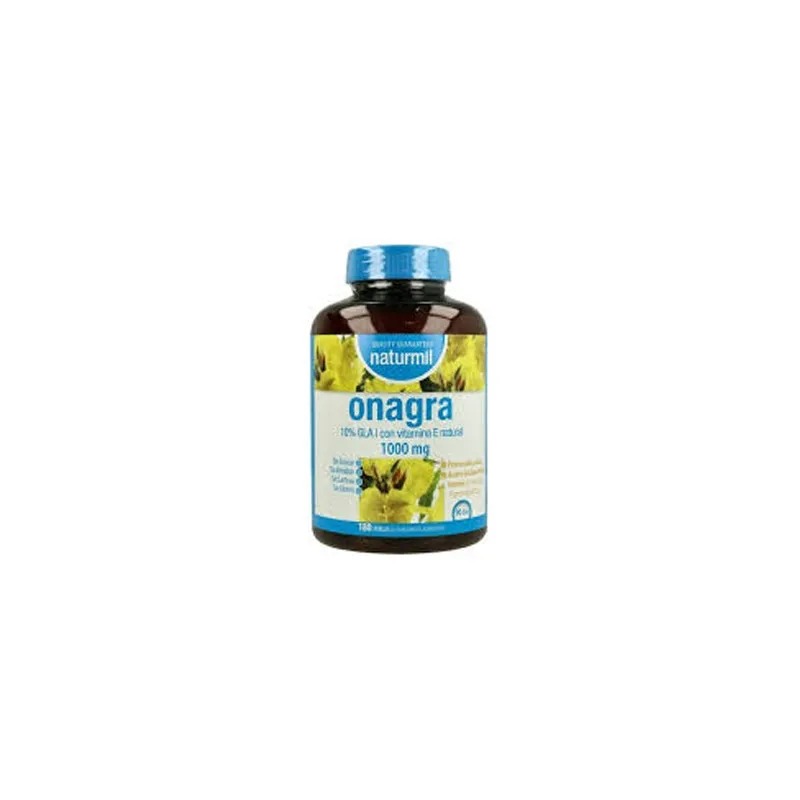 Naturmil Onagra 1000 mg con Vitamina E | Farmacia Barata