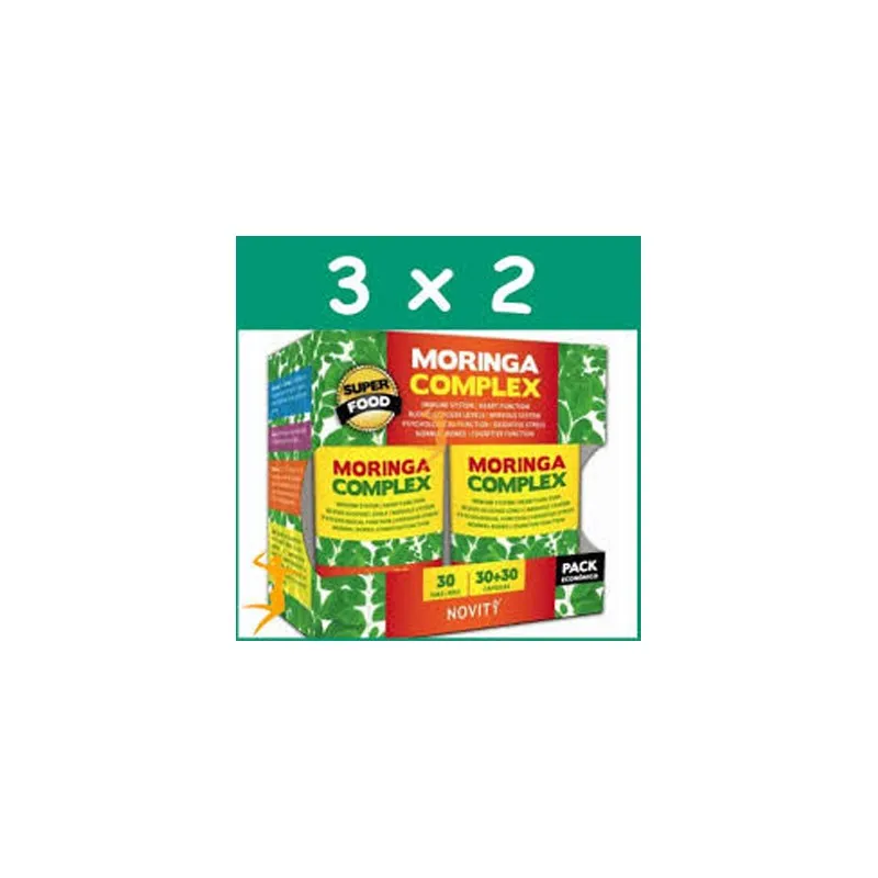 Novity Moringa Complex 2x30 cápsulas | Farmacia Barata Novity Moringa Complex 2x30 cápsulas | Farmacia Barata