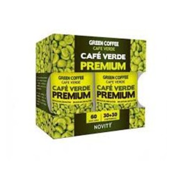 Novity Café Verde Premium, 60 comprimidos, 2 blister de 30 unidades
