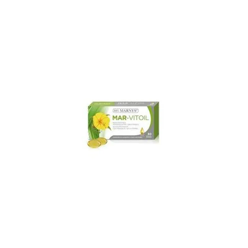 Aceite de Onagra Mar-vitoil 60 Perlas | Farmacia Barata