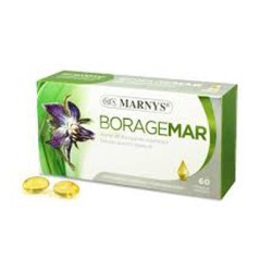 Marnys Aceite de Borraja, 60 Perlas de 500 mg