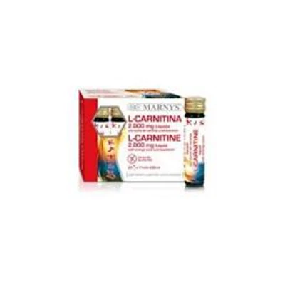 Marnys L-Carnitina Sabor Naranja, 20 Viales de 2000 mg