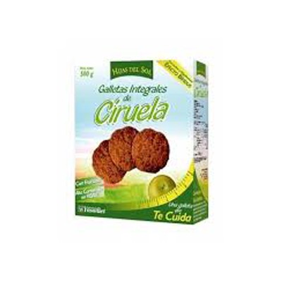 Hijas De Sol Galletas Fibro Ciruela, 500 gr
