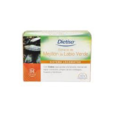 Dietisa Mejillón Labio Verde, 84 cápsulas