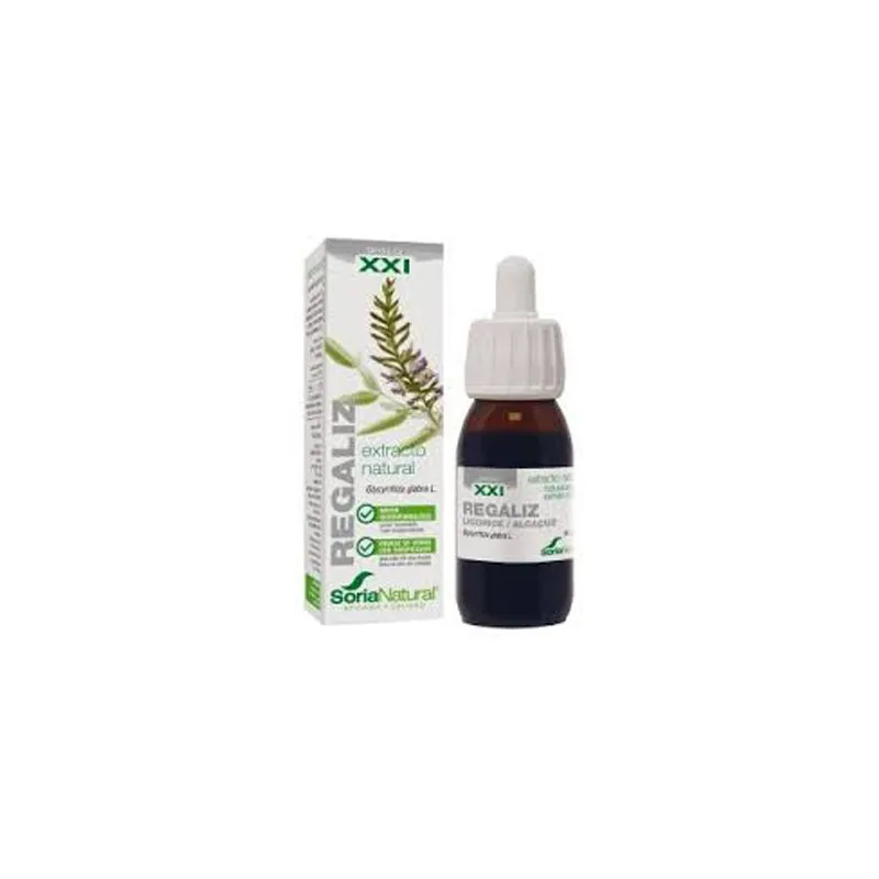 Soria Natural Regaliz 50 ml | Farmacia Barata
