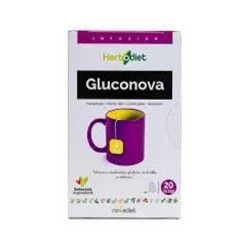 Novadiet Herbodiet Gluconova, 20 filtros