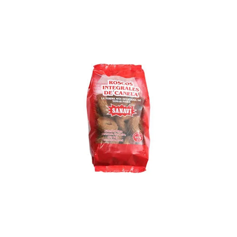 Sanavi Roscos Integrales de Canela 400 gr | Farmacia Barata