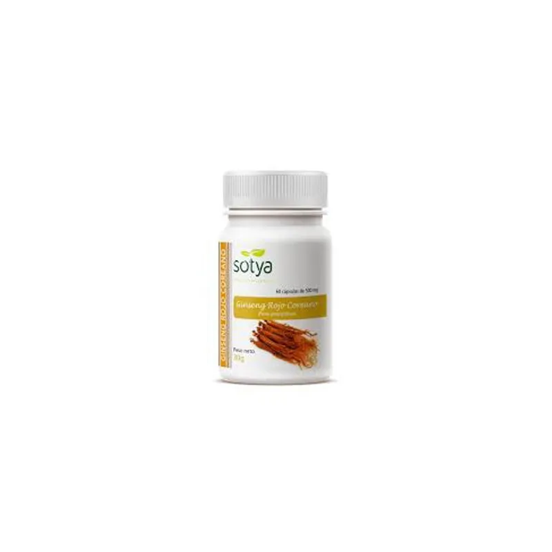 Sotya Ginseng Rojo Coreano 60 Cápsulas | Farmacia Barata
