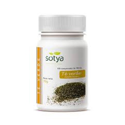 Sotya Te Verde, 100 comprimidos de 700 mg.
