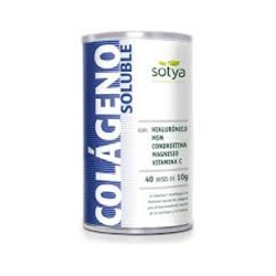 Sotya - Colágeno + Ácido Hialurónico + MSM, 400 gramos (bote)