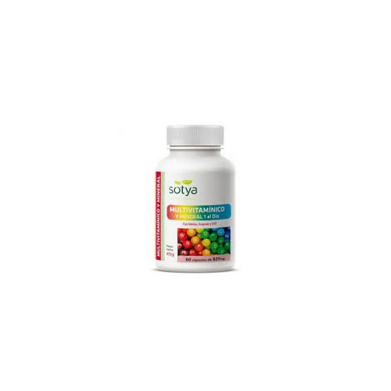 Sotya Multivitamínico y Mineral 60 cápsulas | Farmacia Barata