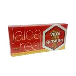 Sotya Jalea Real Vital con Ginseng, 20 Ampollas de 10 ml.