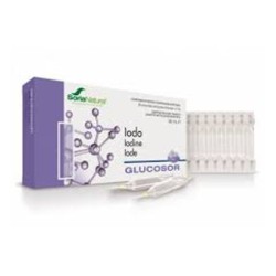 Soria Natural Glucosor Iodo, 28 viales de 2 ml